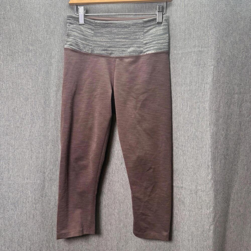 Manduka Women's XS Mauve Purple‎ Capri Yoga Leggings